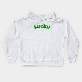 'Lucky' St. Patrick's Day T-Shirt Kids Hoodie